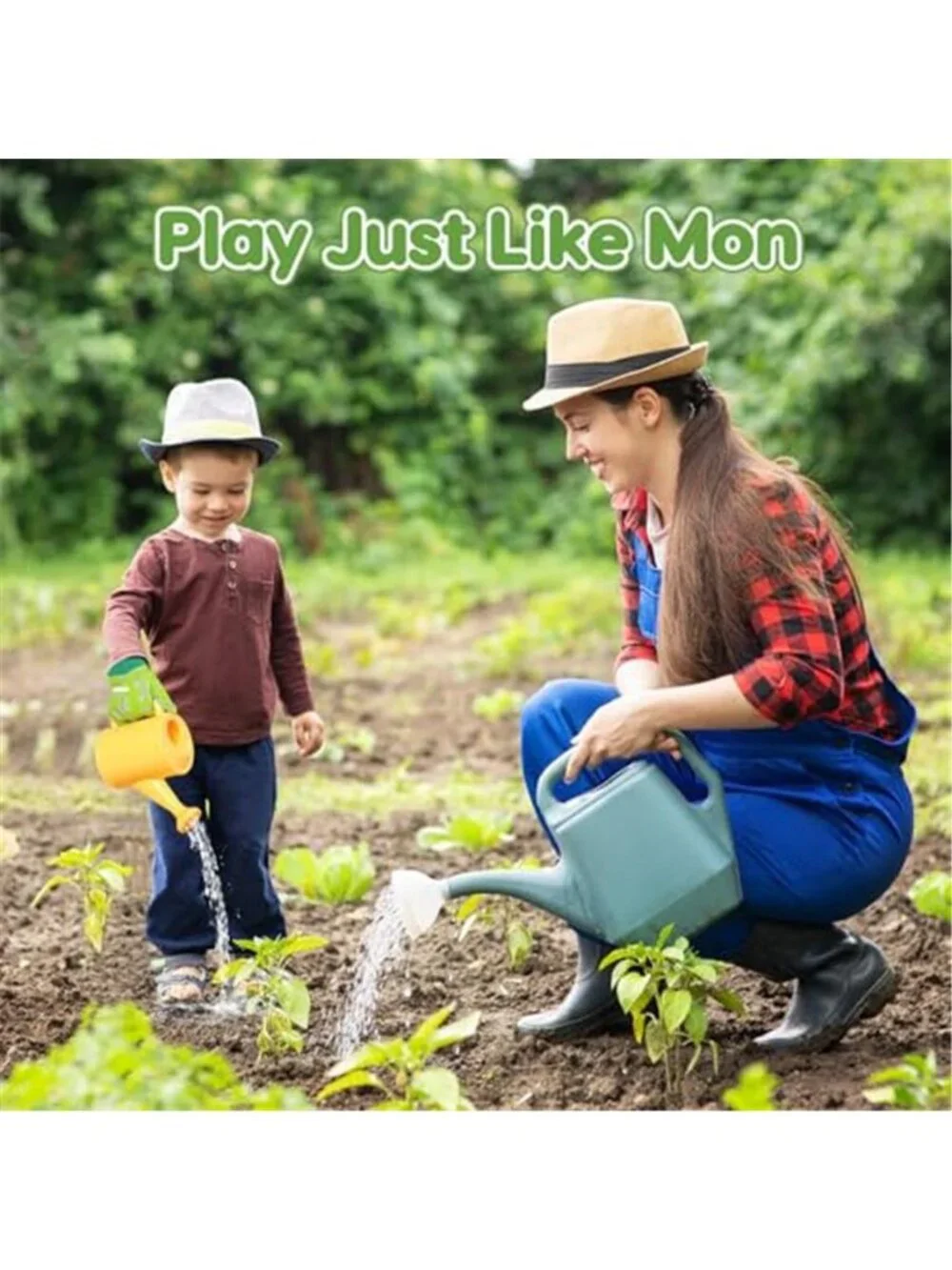 Kids Gardening Tool Set 20 Piece Garden Toys Watering Can Apron Outdoor Play